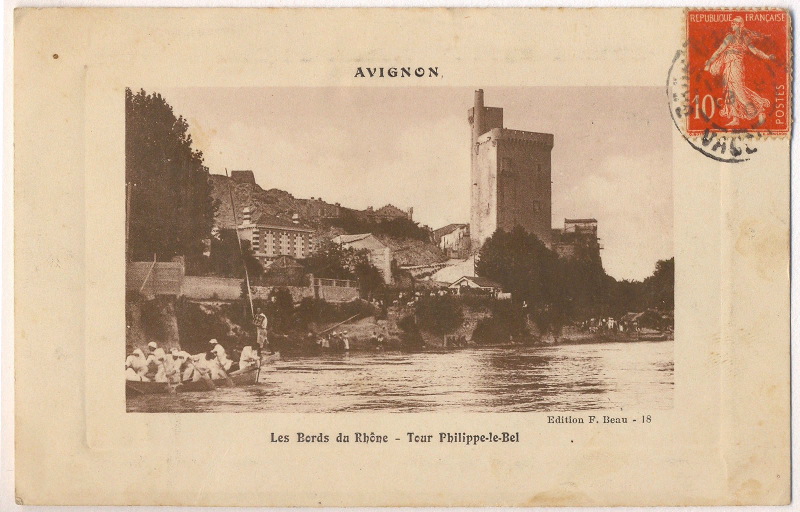 Les Bords du Rhône - Tour Philippe-le-Bel