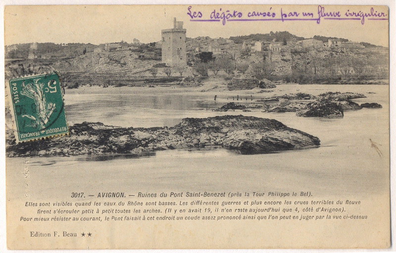 Avignon, Ruines du Pont St Bénézet