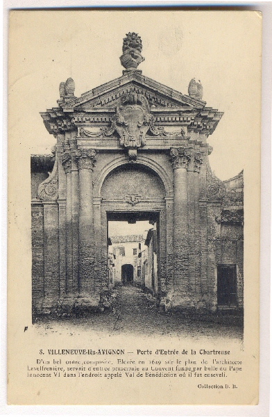 Villeneuve-lès-Avignon - Porte d'entrée de la chartreuse