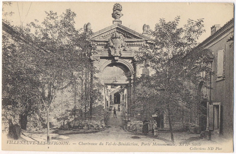 Chartreuse du Val de Bénédiction, Porte Monumentale