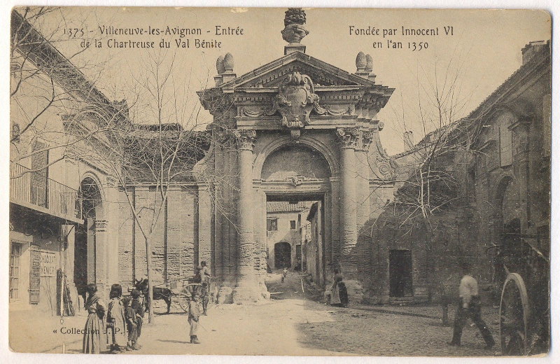 Entrée de la Chartreuse du Val Bénite