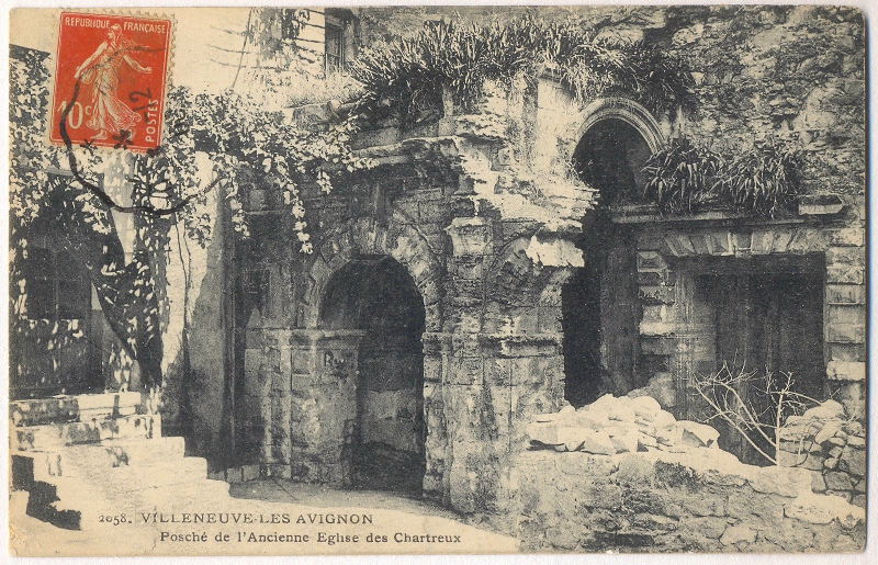 Villeneuve-lès-Avignon - Posché de l'Ancienne Eglise des Chartreux