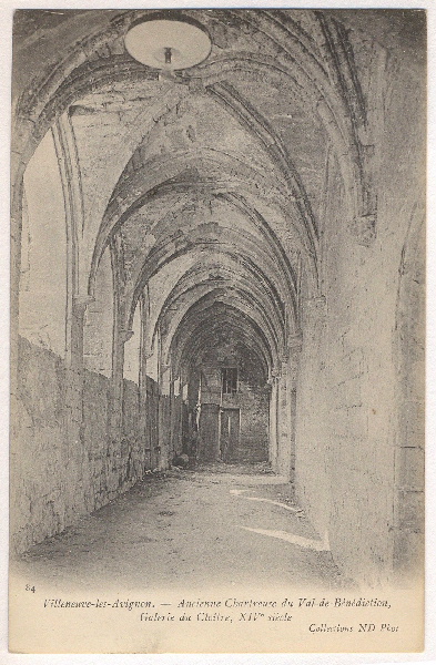Ancienne Chartreuse du Val de Bénédiction, Galerie du Cloître, XIVe siècle