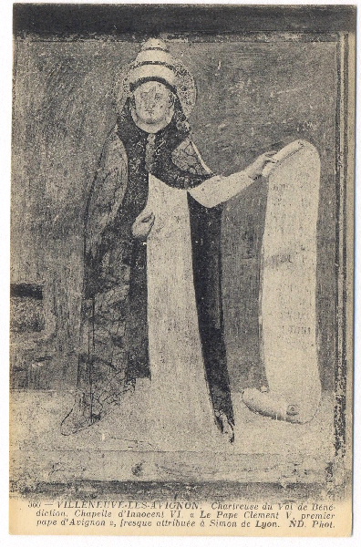 Le Pape Clément V, premier pape d'Avignon