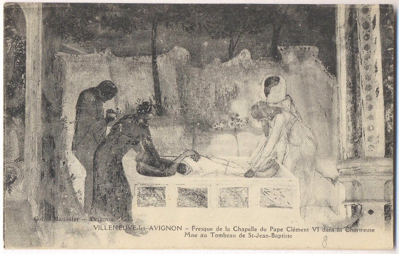 Mise au tombeau de Saint Jean-Baptiste