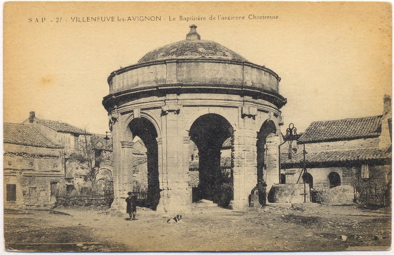 Le Baptistère de l'ancienne Chartreuse