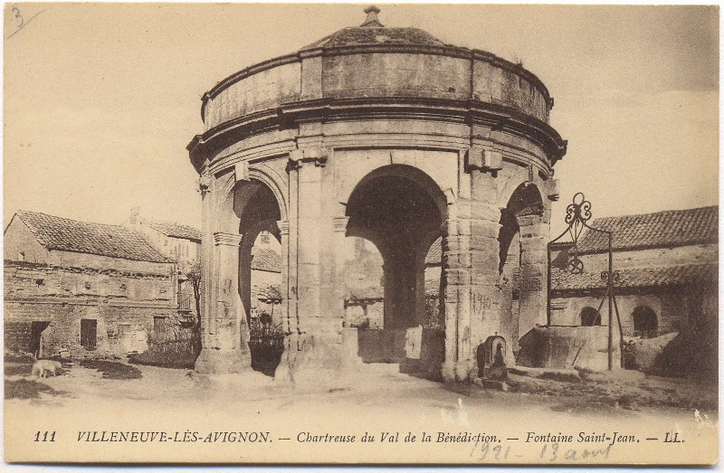 Chartreuse du Val de Bénédiction - Fontaine Saint-Jean