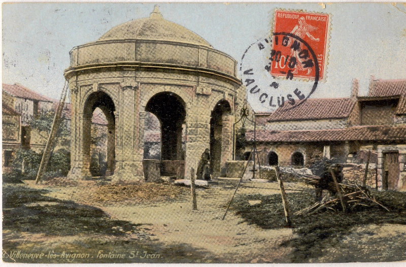 Villeneuve-lès-Avignon - Fontaine Saint-Jean