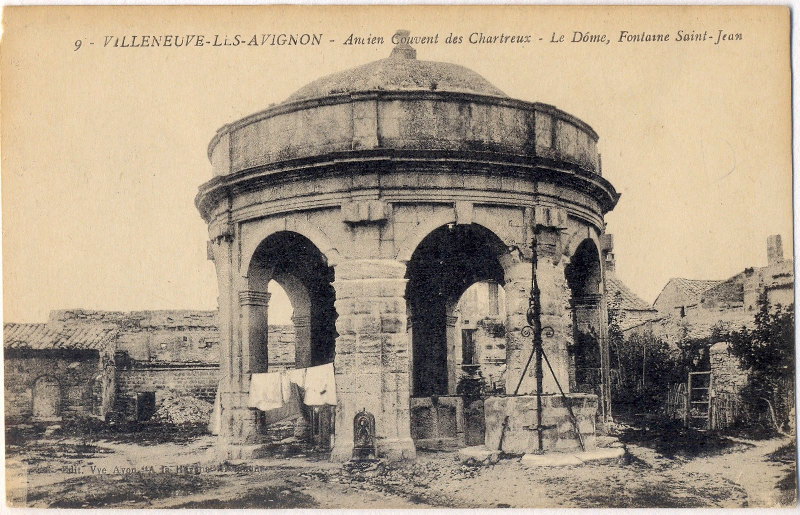Ancien Couvent des Chartreux - Le Dôme, Fontaine Saint-Jean