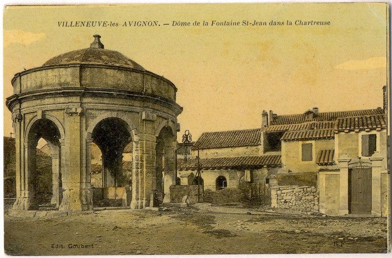 Villeneuve-lès-Avignon - Dôme de la Fontaine St-Jean dans la Chartreuse