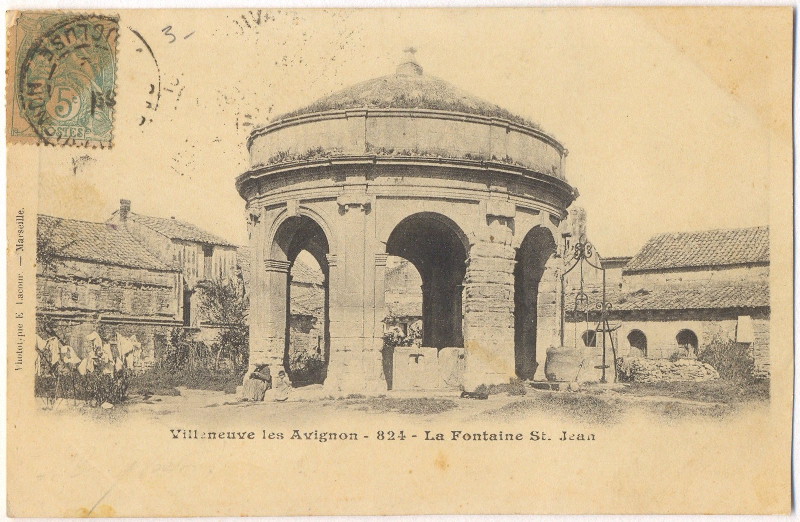 Villeneuve-lès-Avignon - Fontaine Saint-Jean