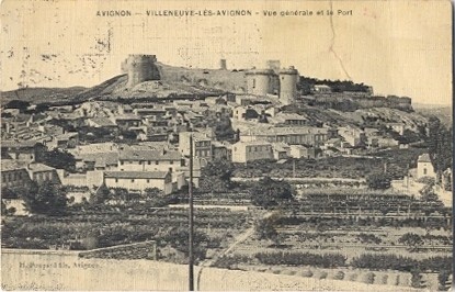 Villeneuve-lès-Avignon : vue générale