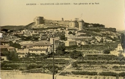 Villeneuve-lès-Avignon : vue générale