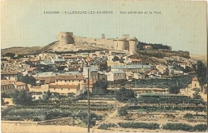 Villeneuve-lès-Avignon : vue générale