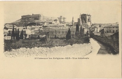 Villeneuve-lès-Avignon : vue générale