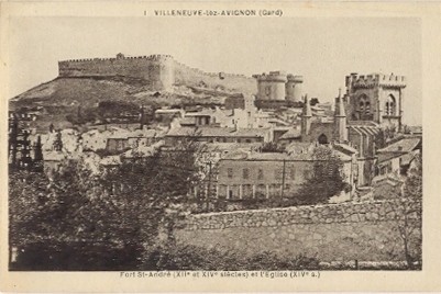 Villeneuve-lès-Avignon : vue générale