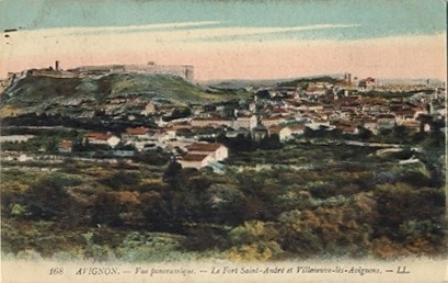 Villeneuve-lès-Avignon : vue générale