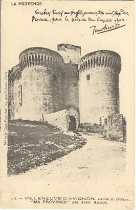 Villeneuve-lès-Avignon : entrée du fort St André