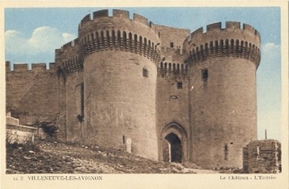 Villeneuve-lès-Avignon : entrée du fort St André