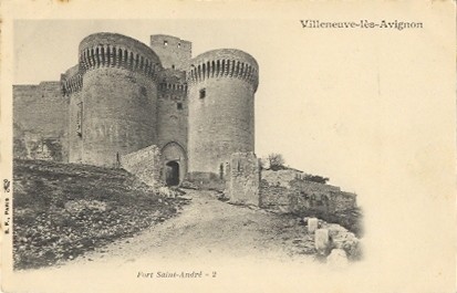 Villeneuve-lès-Avignon : entrée du fort St André