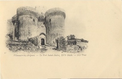 Villeneuve-lès-Avignon : entrée du fort St André