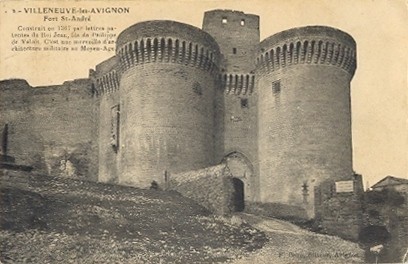 Villeneuve-lès-Avignon : entrée du fort St André