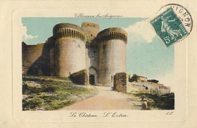 Villeneuve-lès-Avignon : entrée du fort St André