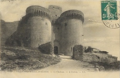 Villeneuve-lès-Avignon : entrée du fort St André