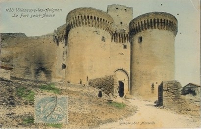 Villeneuve-lès-Avignon : entrée du fort St André