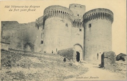 Villeneuve-lès-Avignon : entrée du fort St André