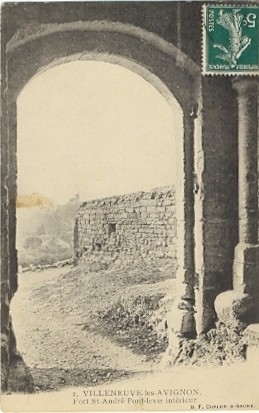 Villeneuve-lès-Avignon : entrée du fort St André