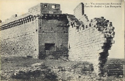 Villeneuve-lès-Avignon : brèche au fort st-André