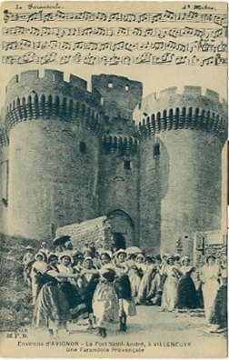 Villeneuve-lès-Avignon : farandole provençale