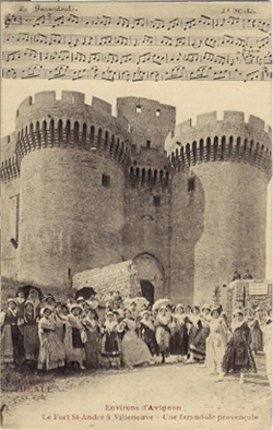 Villeneuve-lès-Avignon : farandole provençale