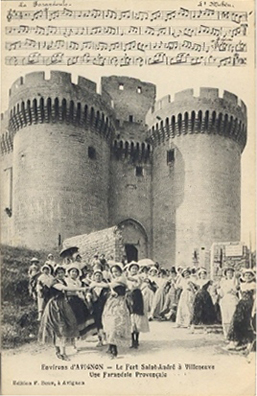Villeneuve-lès-Avignon : farandole provençale