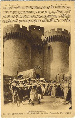 Villeneuve-lès-Avignon : farandole provençale
