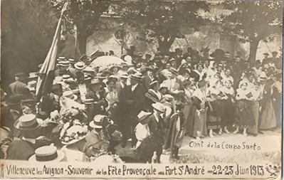 Villeneuve-lès-Avignon : fête provençale au fortAUTanonyme (photographe) ; B B (éditeur)
