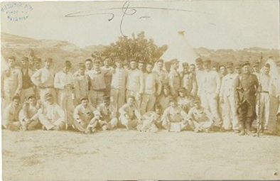 Villeneuve-lès-Avignon : militaires au camp des oliviers