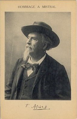 Villeneuve-lès-Avignon : hommage à F. Mistral