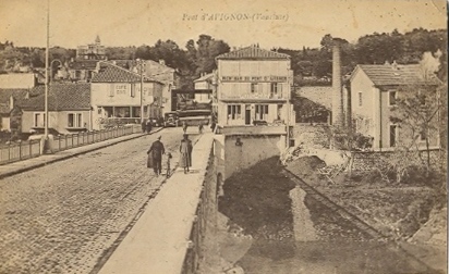 Villeneuve-lès Avignon : le pont de Villeneuve