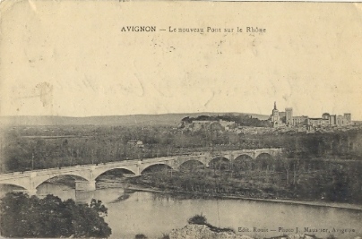 Villeneuve-lès Avignon : le pont de Villeneuve