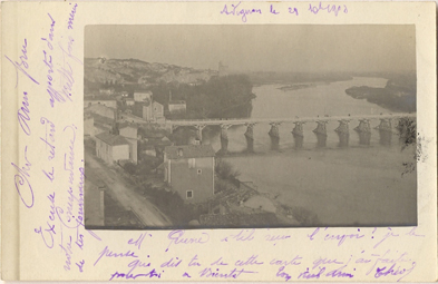 Villeneuve-lès Avignon : le pont de bois