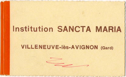 Villeneuve-lès Avignon : institution sainte Marie
