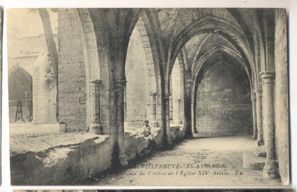 Villeneuve-lès-Avignon : cloître de la collégiale