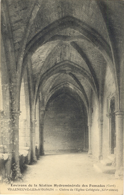 Villeneuve-lès-Avignon : cloître de la collégiale