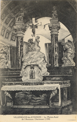 Villeneuve-lès Avignon : collégiale (maître-autel)