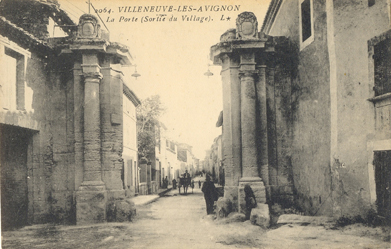 Villeneuve-lès Avignon : la porte