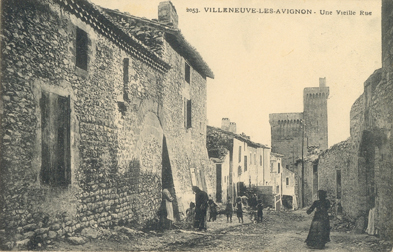 Villeneuve-lès Avignon : rue de la comtadine