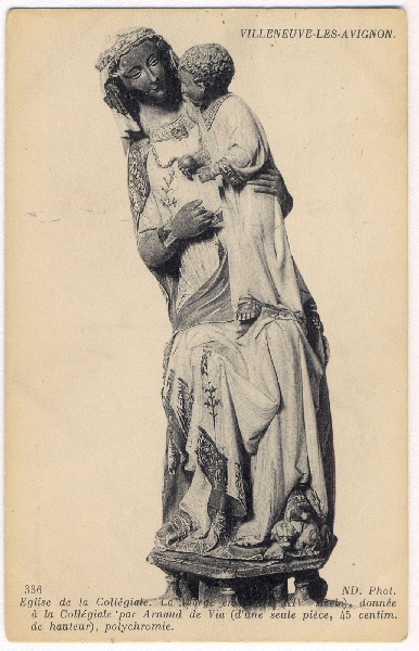Villeneuve-lès-Avignon : la Vierge en ivoire (XIVe siècle)