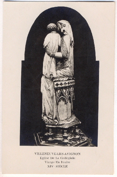 Villeneuve-lès-Avignon : la Vierge en ivoire (XIVe siècle)